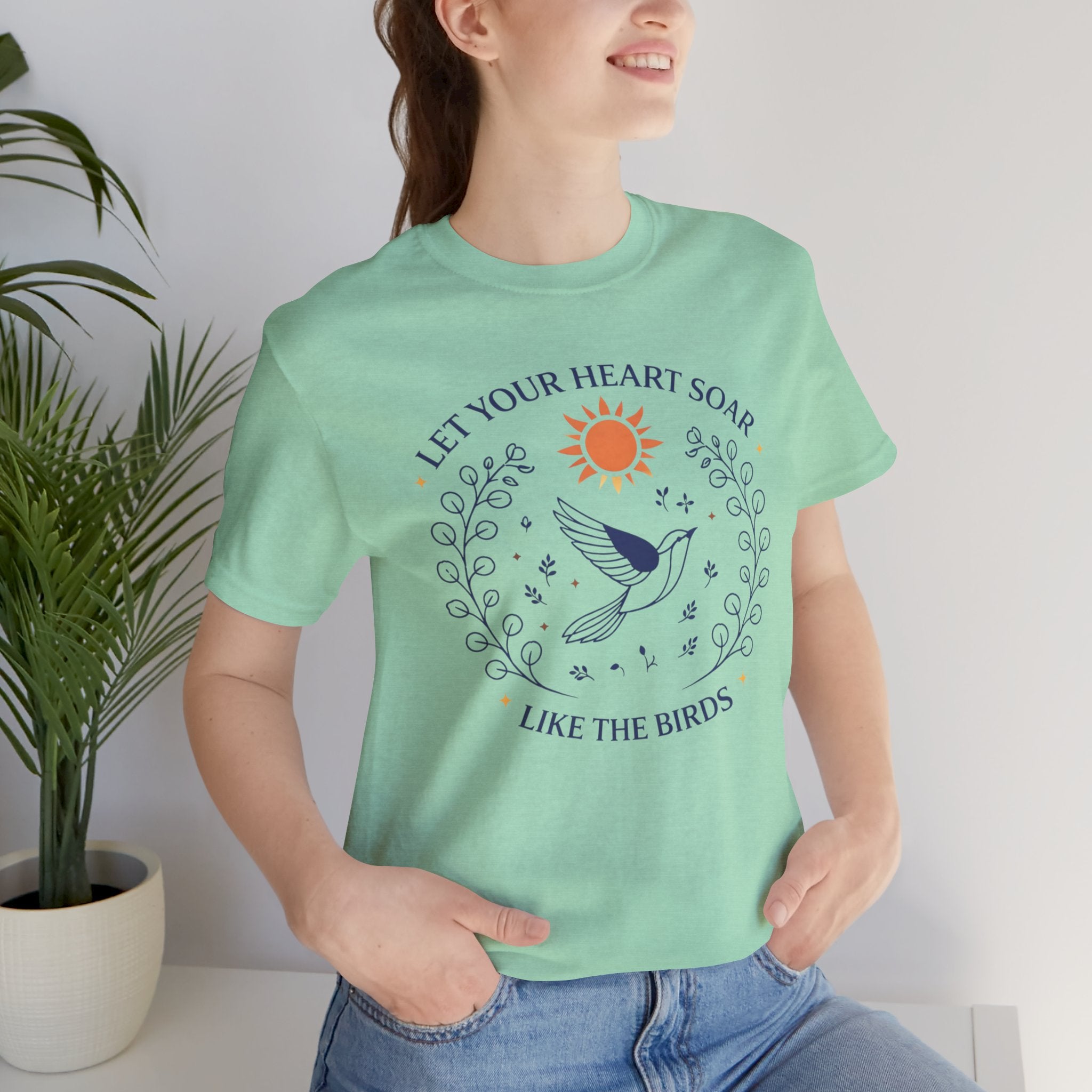 Let Your Heart Soar Short Sleeve Tee