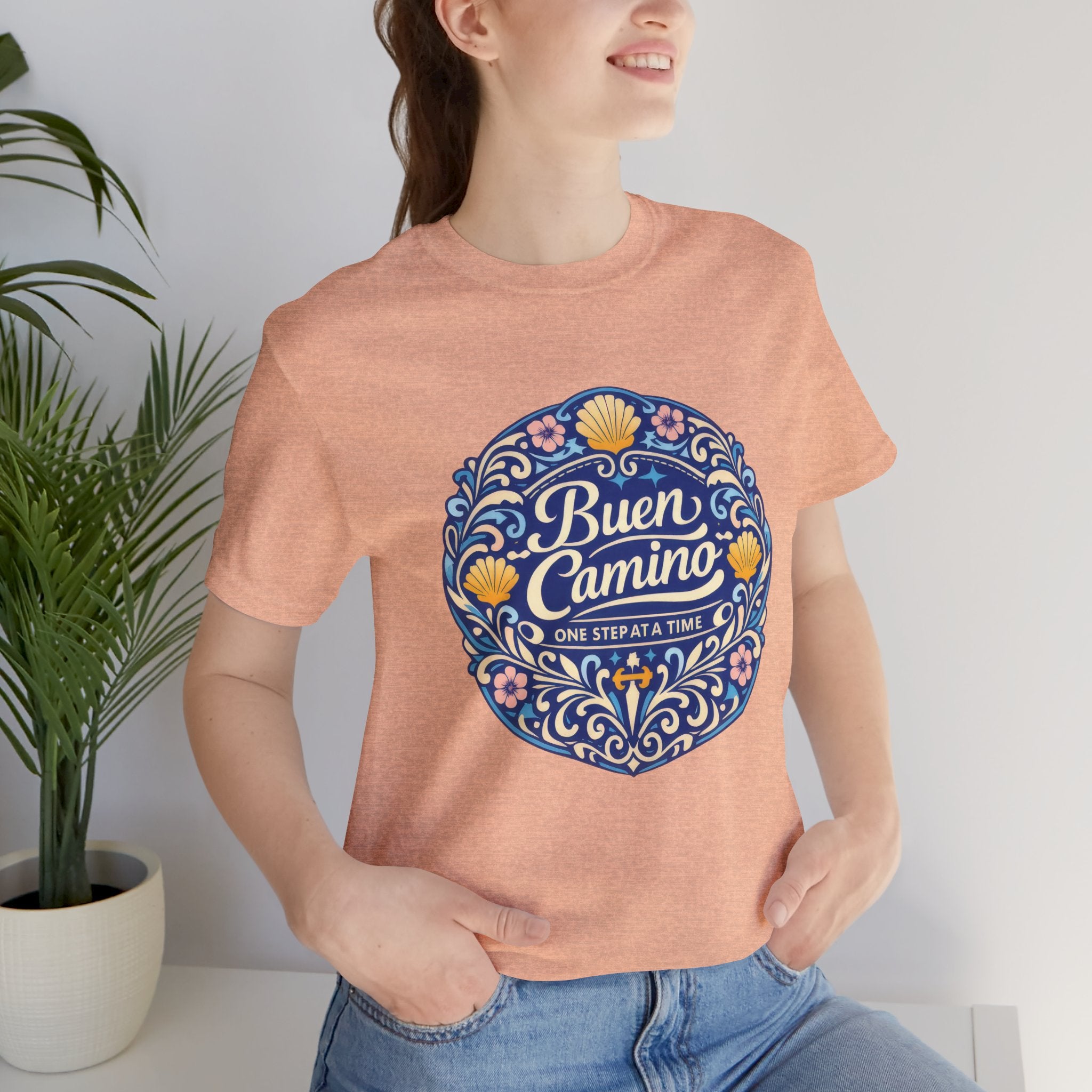 Buen Camino One Step at a Time Short Sleeve Tee