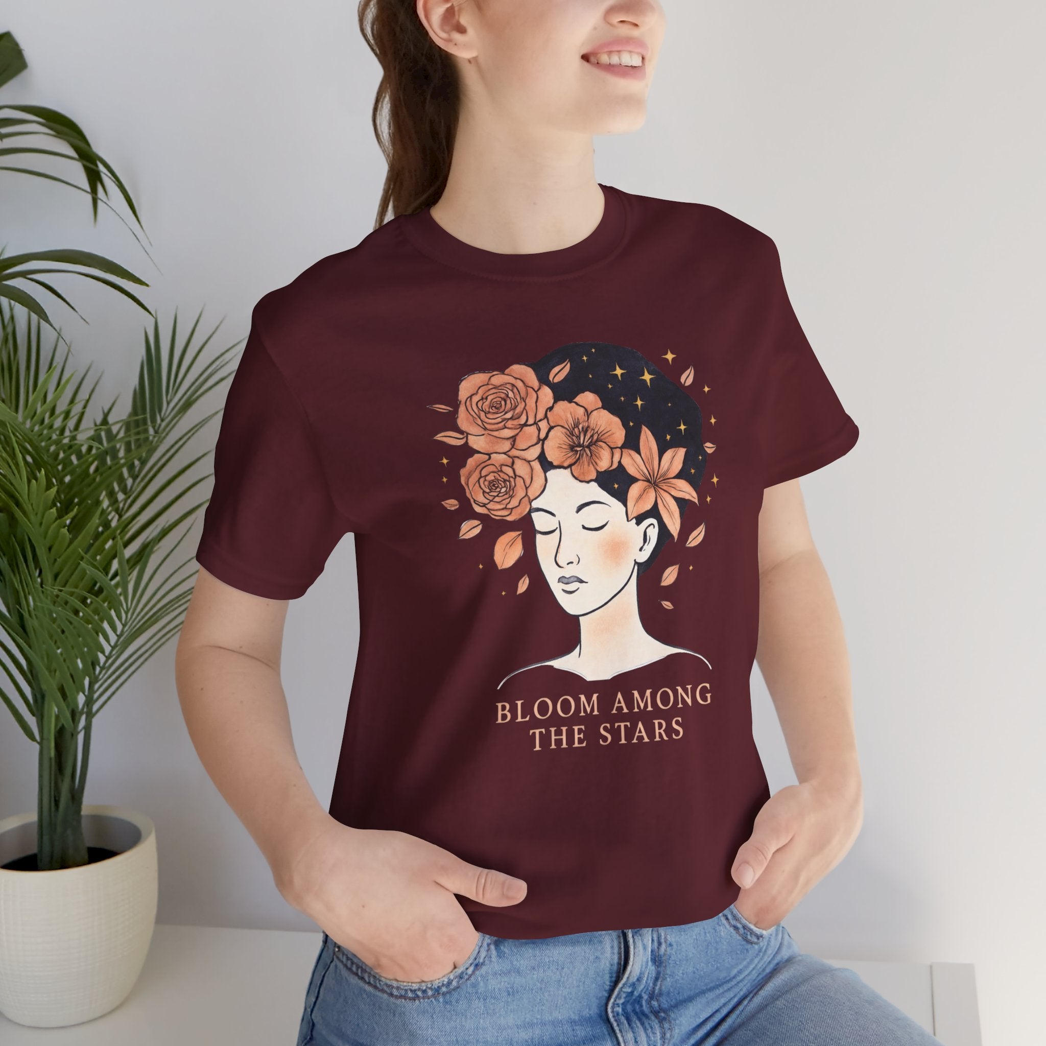 Bloom Among the Stars Short Sleeve Tee
