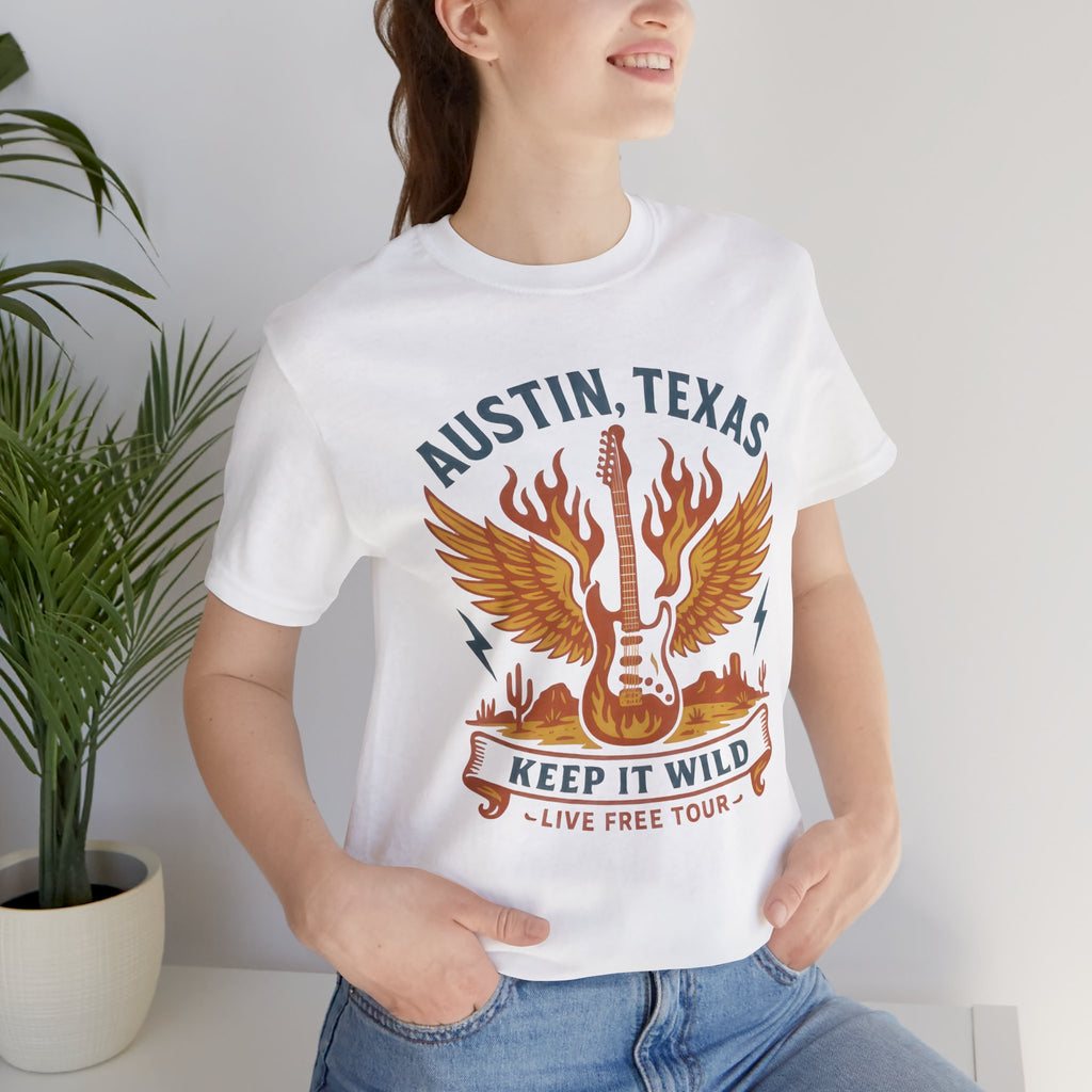 Austin Keep It Wild Short Sleeve Tee