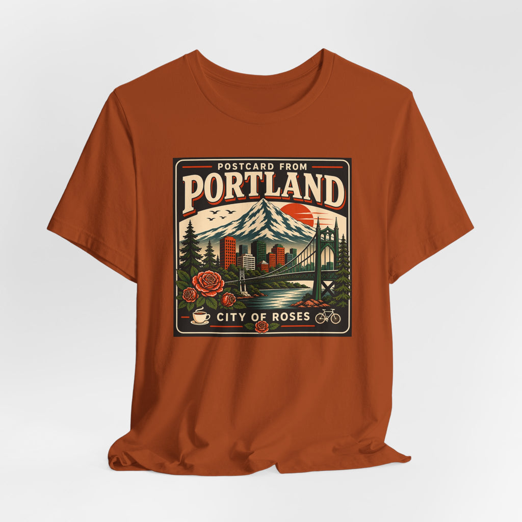 Postcard from Portland Short Sleeve Tee