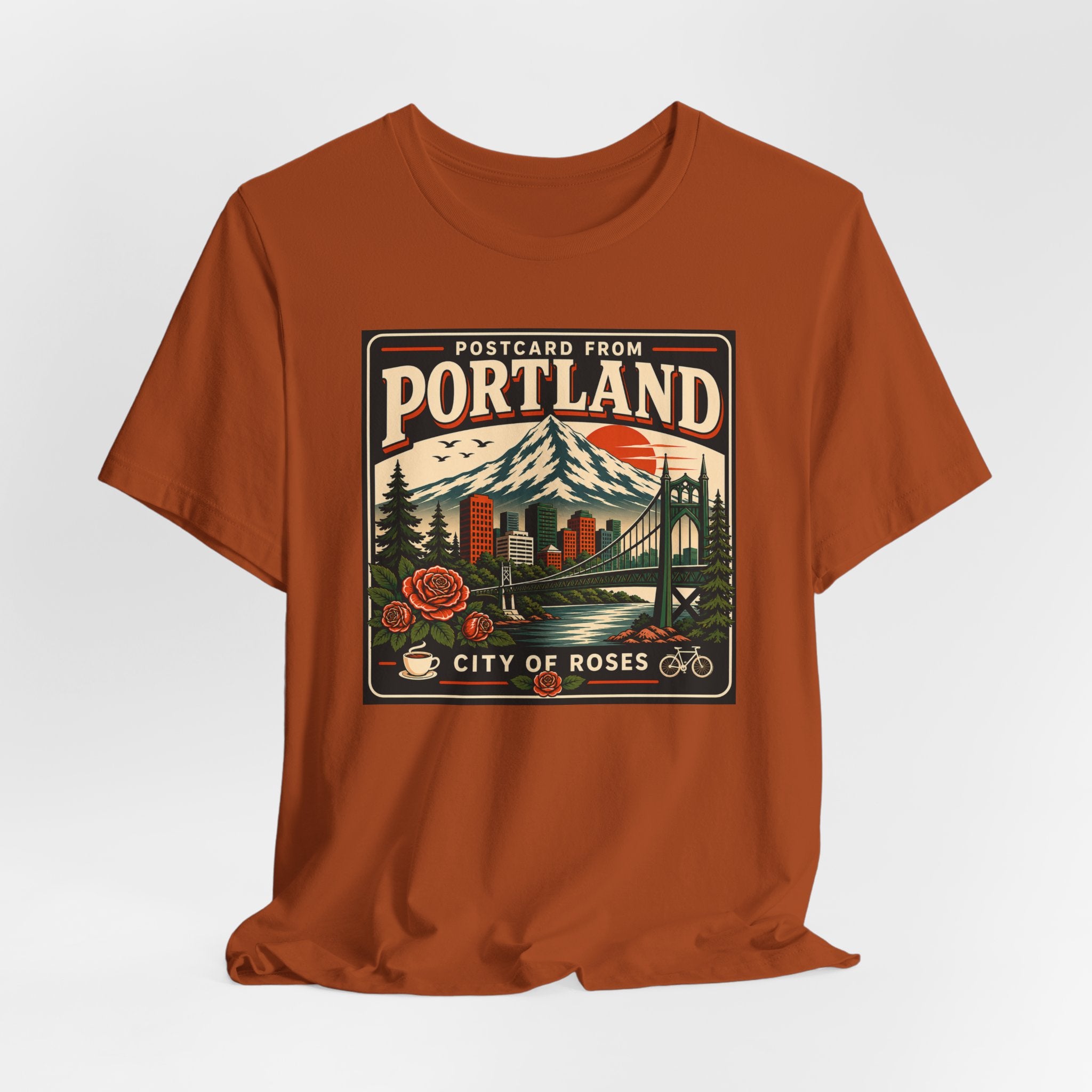 Postcard from Portland Short Sleeve Tee