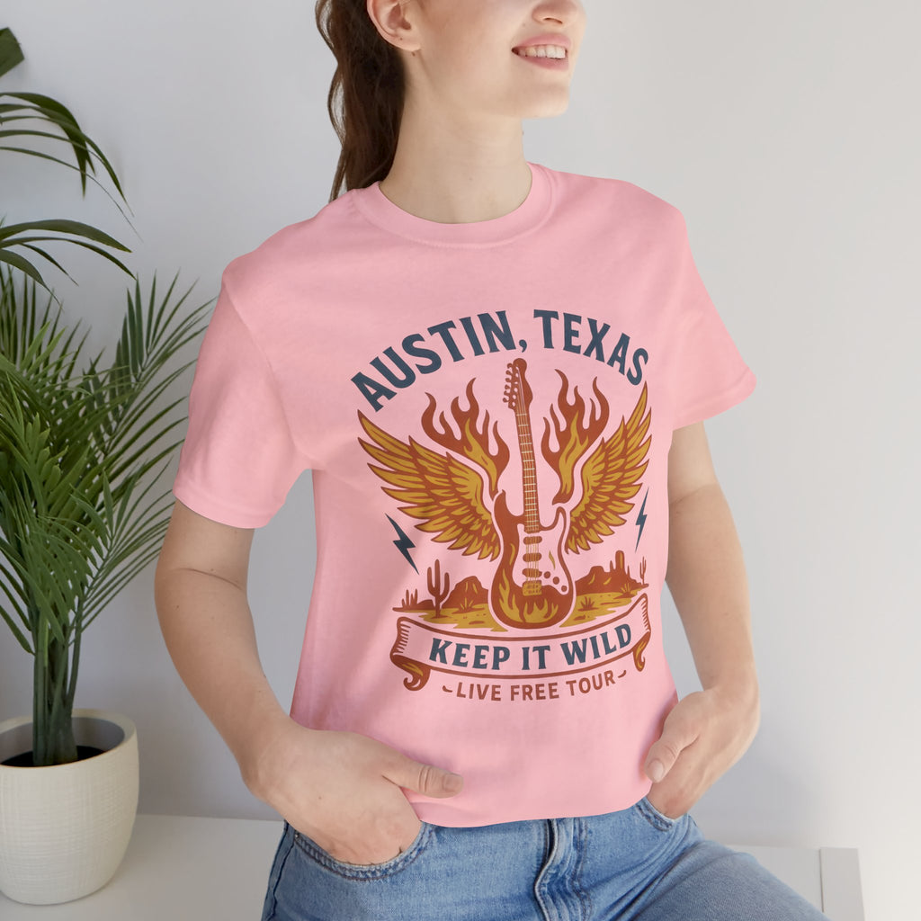 Austin Keep It Wild Short Sleeve Tee
