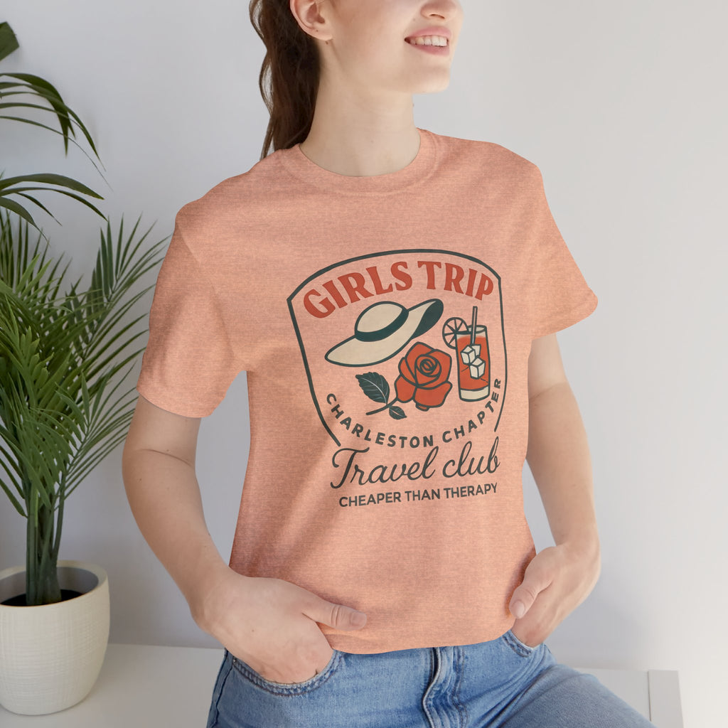 Charleston Travel Club Short Sleeve Tee