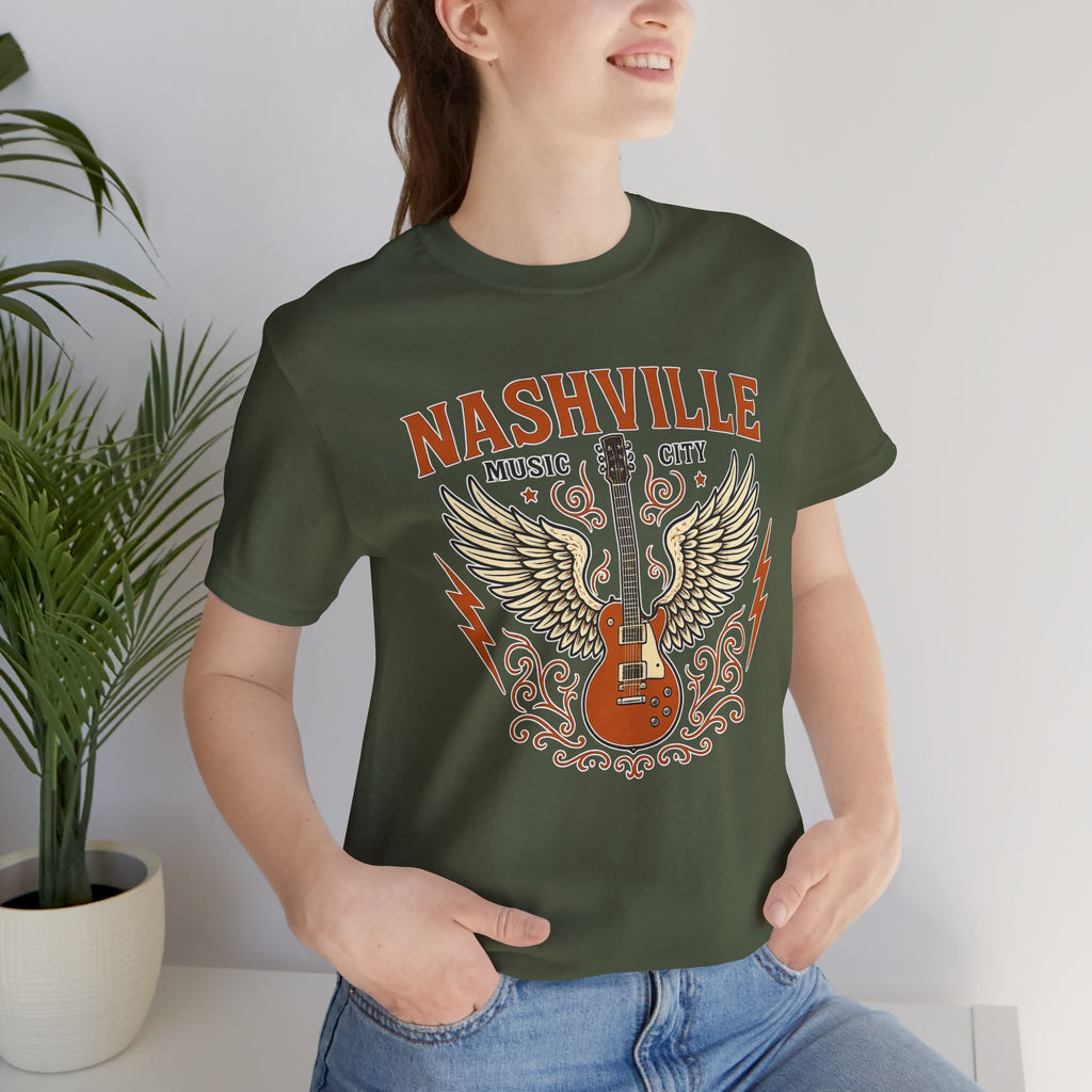 Nashville Music City Short Sleeve Tee
