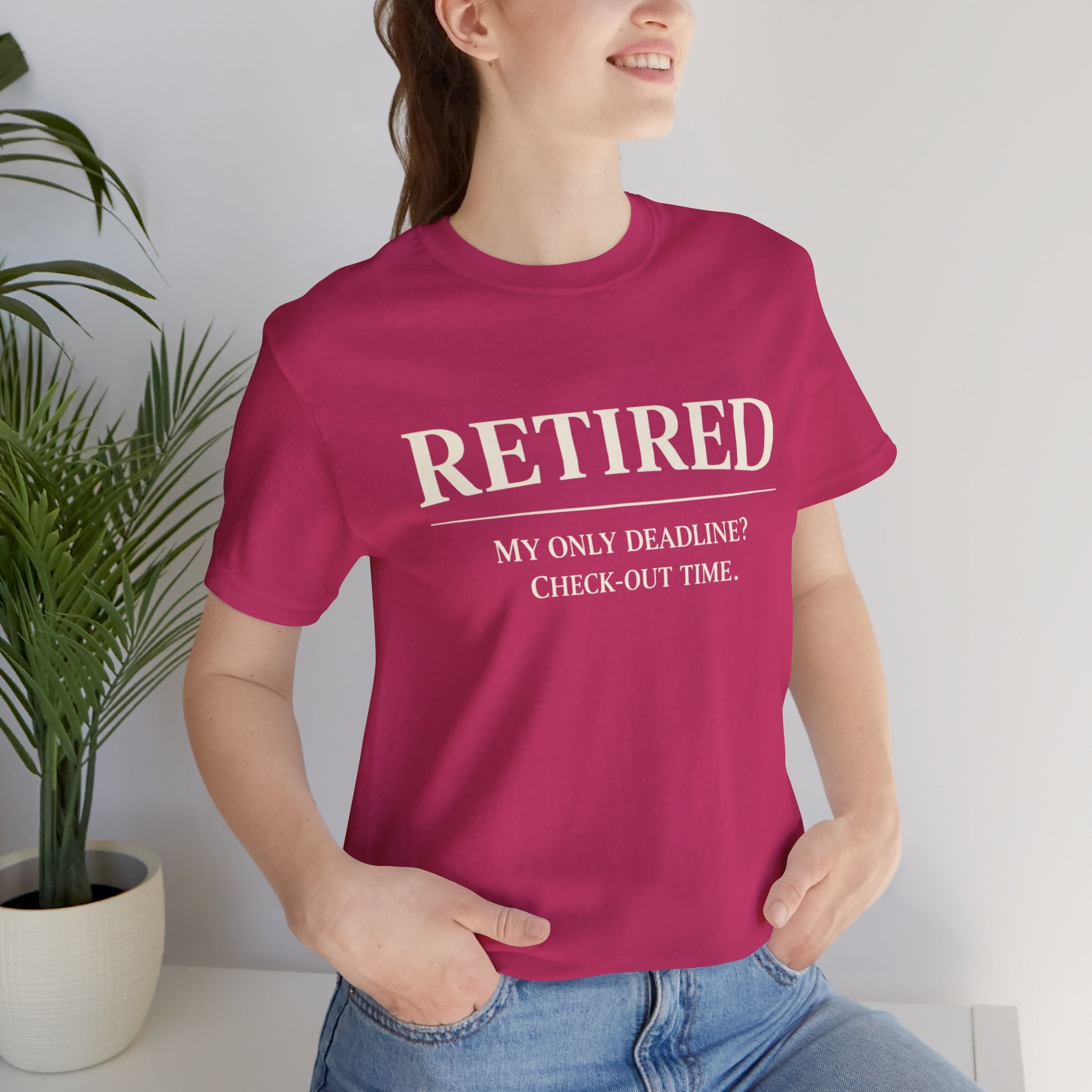 Retired, No Deadline Short Sleeve Tee