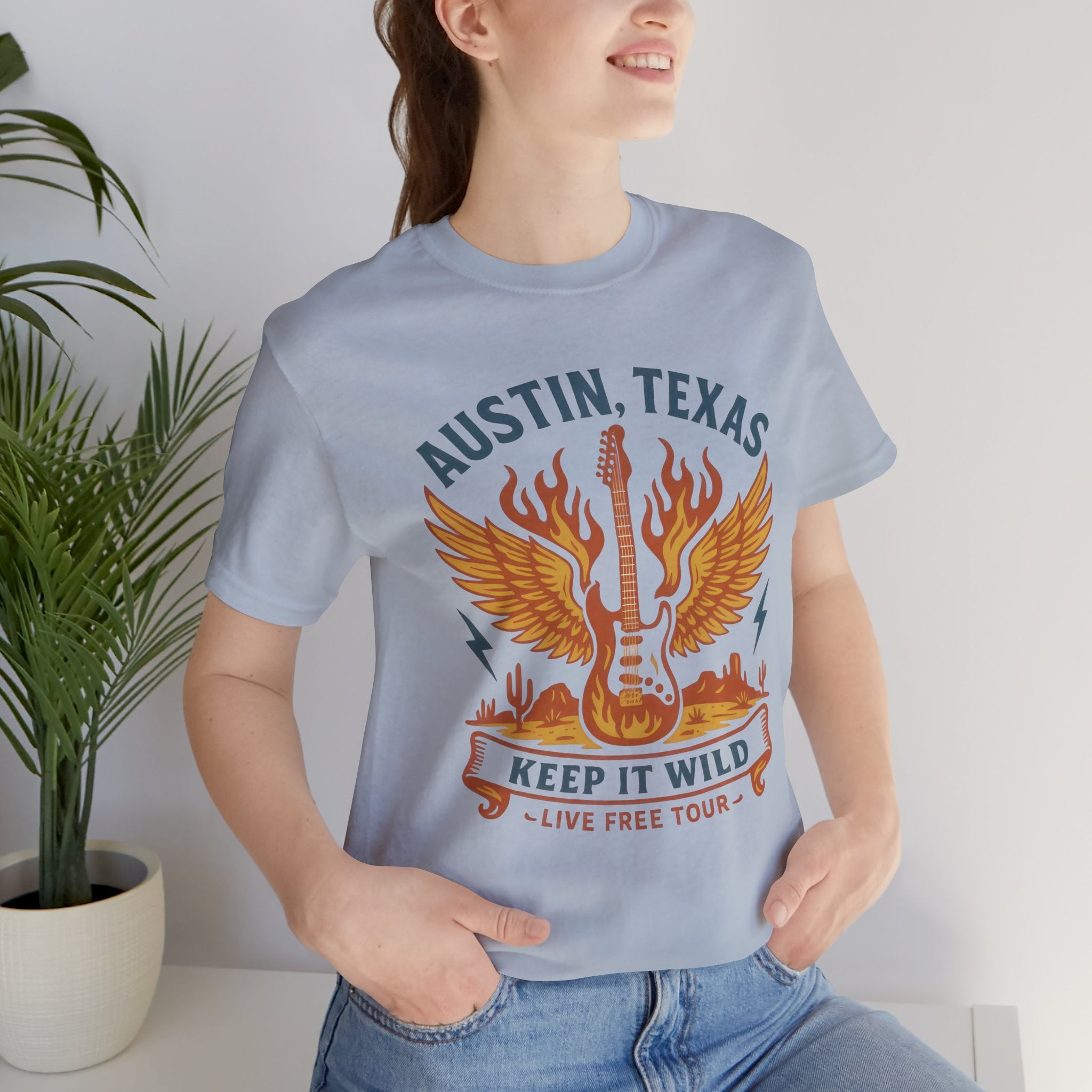 Austin Keep It Wild Short Sleeve Tee