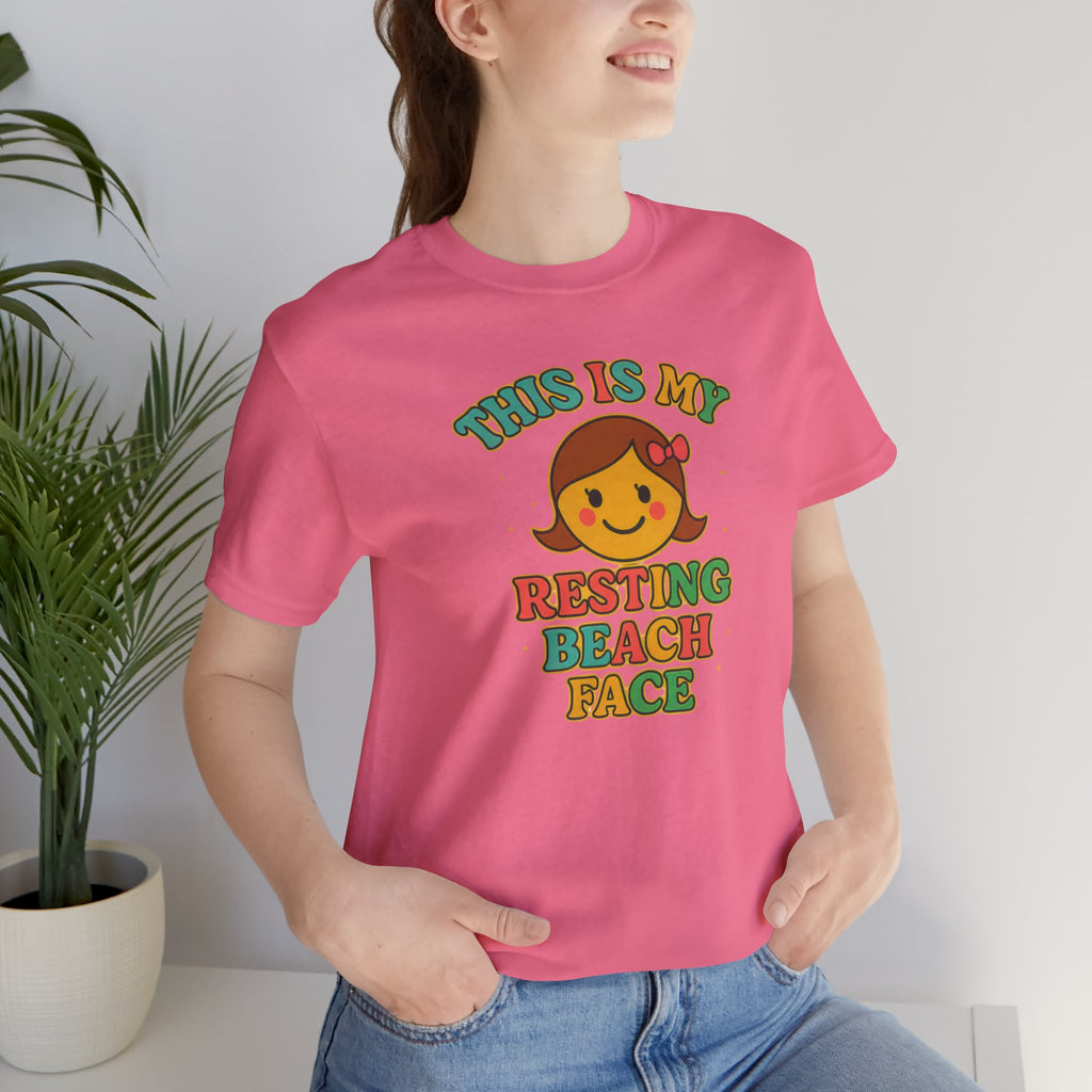 This is My Resting Beach Face Short Sleeve Tee