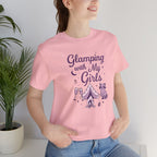 Glamping With My Girls Short Sleeve Tee