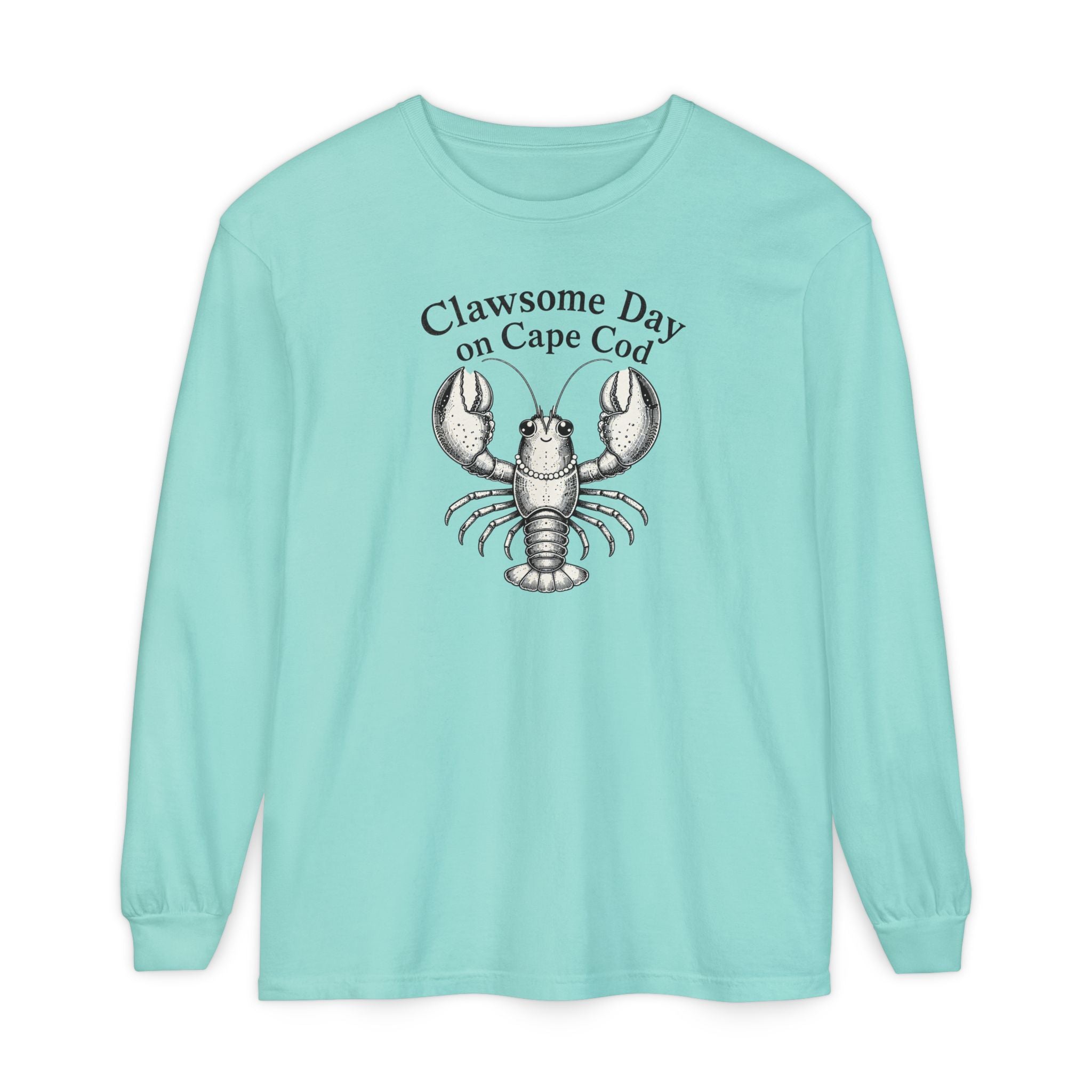 Clawsome Day on Cape Cod Long Sleeve T-Shirt