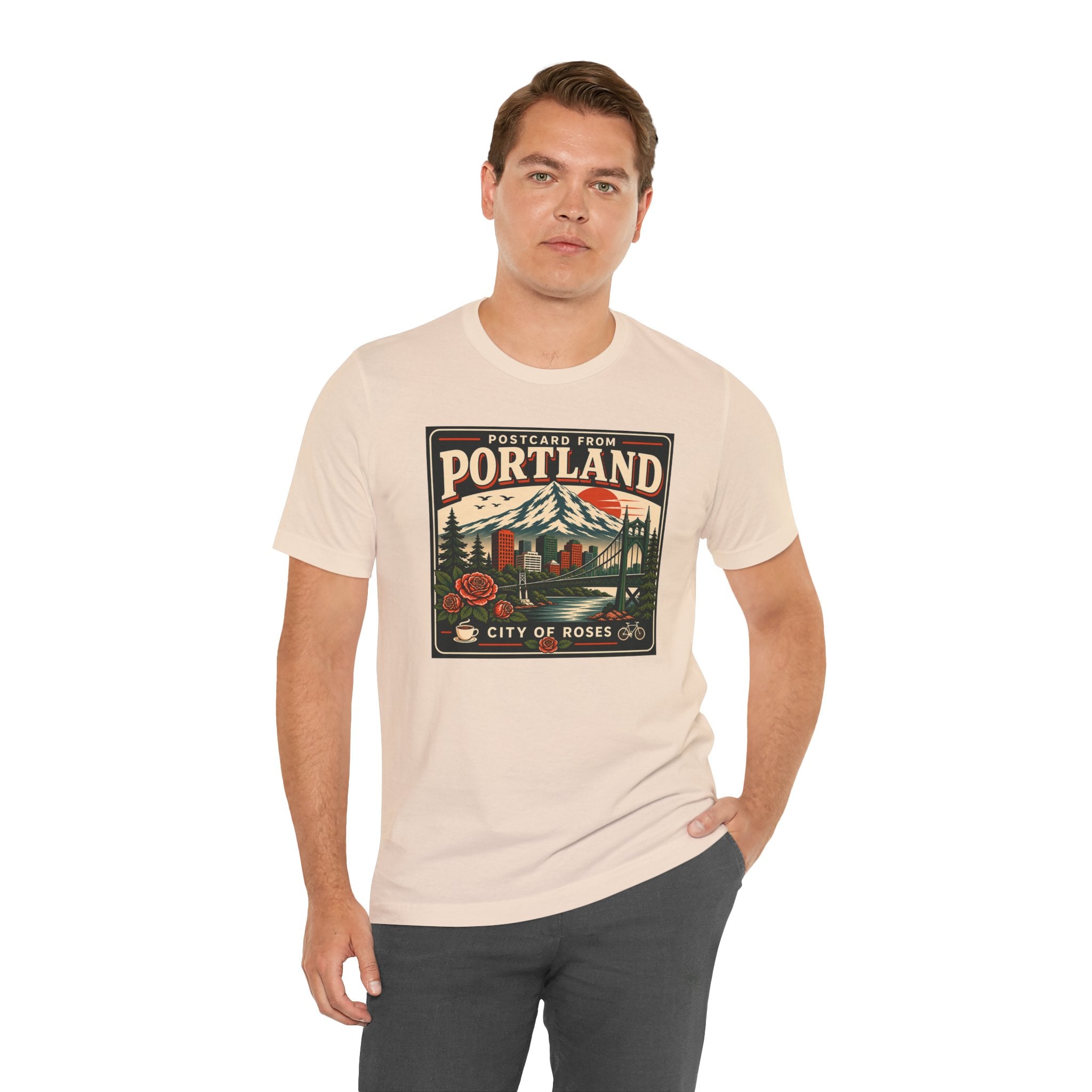 Postcard from Portland Short Sleeve Tee