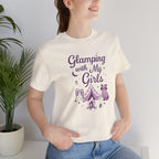 Glamping With My Girls Short Sleeve Tee