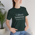 Cultural Immerasion - Mostly Street Food Short Sleeve Tee