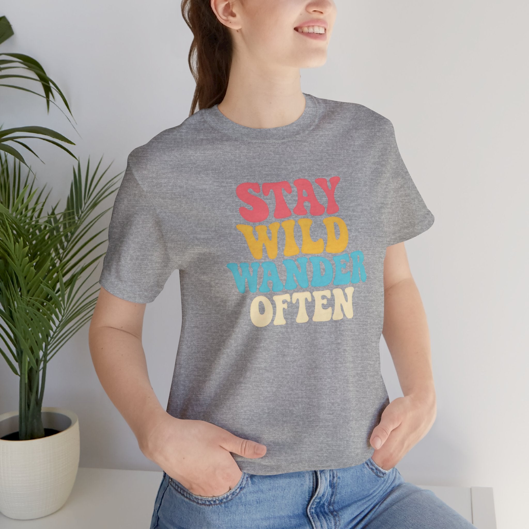 Stay Wild Wander Often Short Sleeve Tee