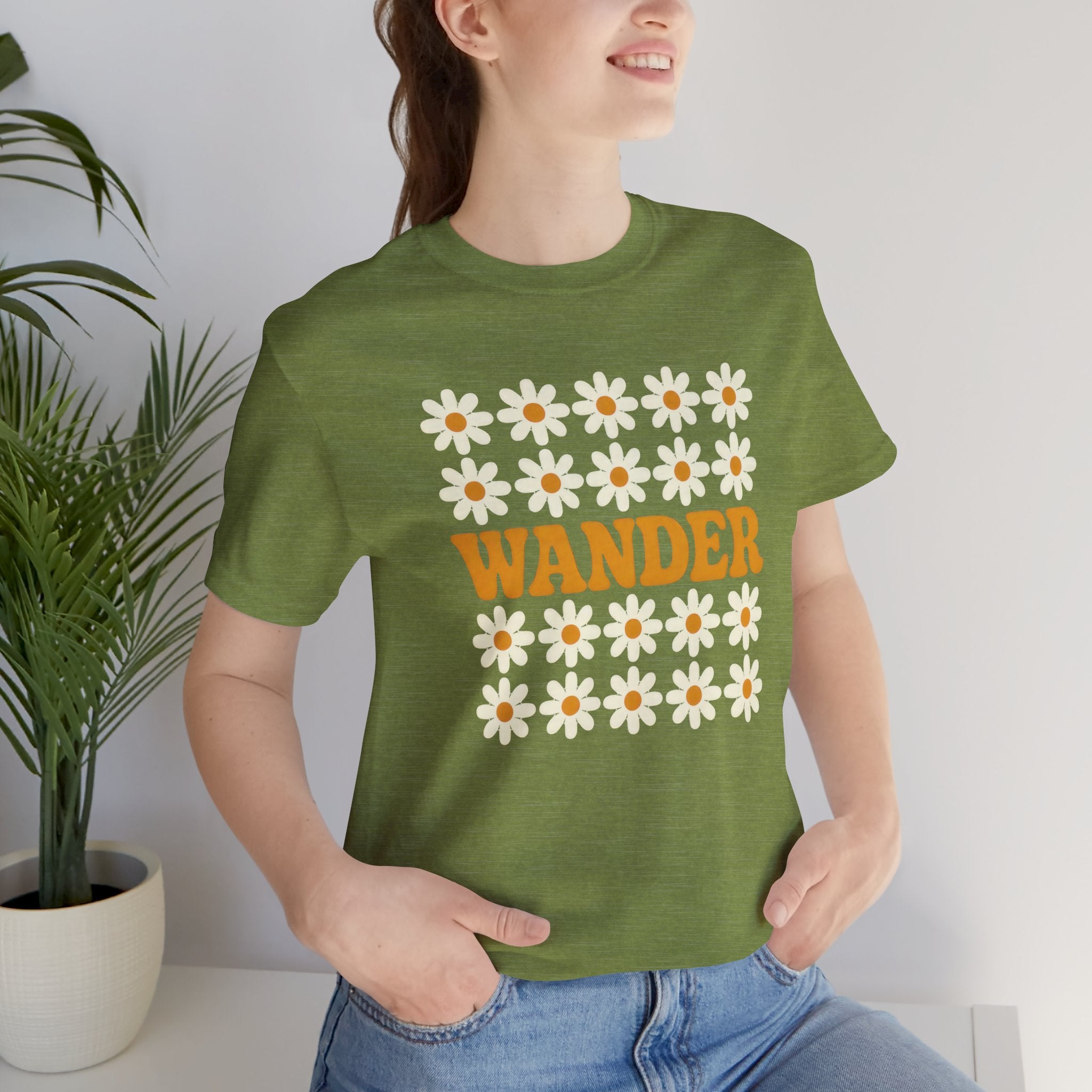Wander Through the Daisies Short Sleeve Tee