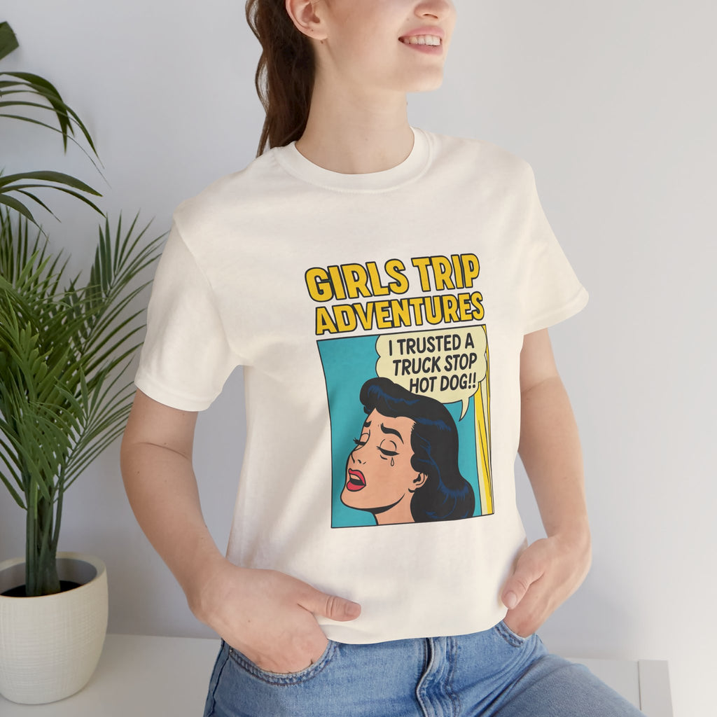 Truck Stop Hot Dog Adventures Short Sleeve Tee