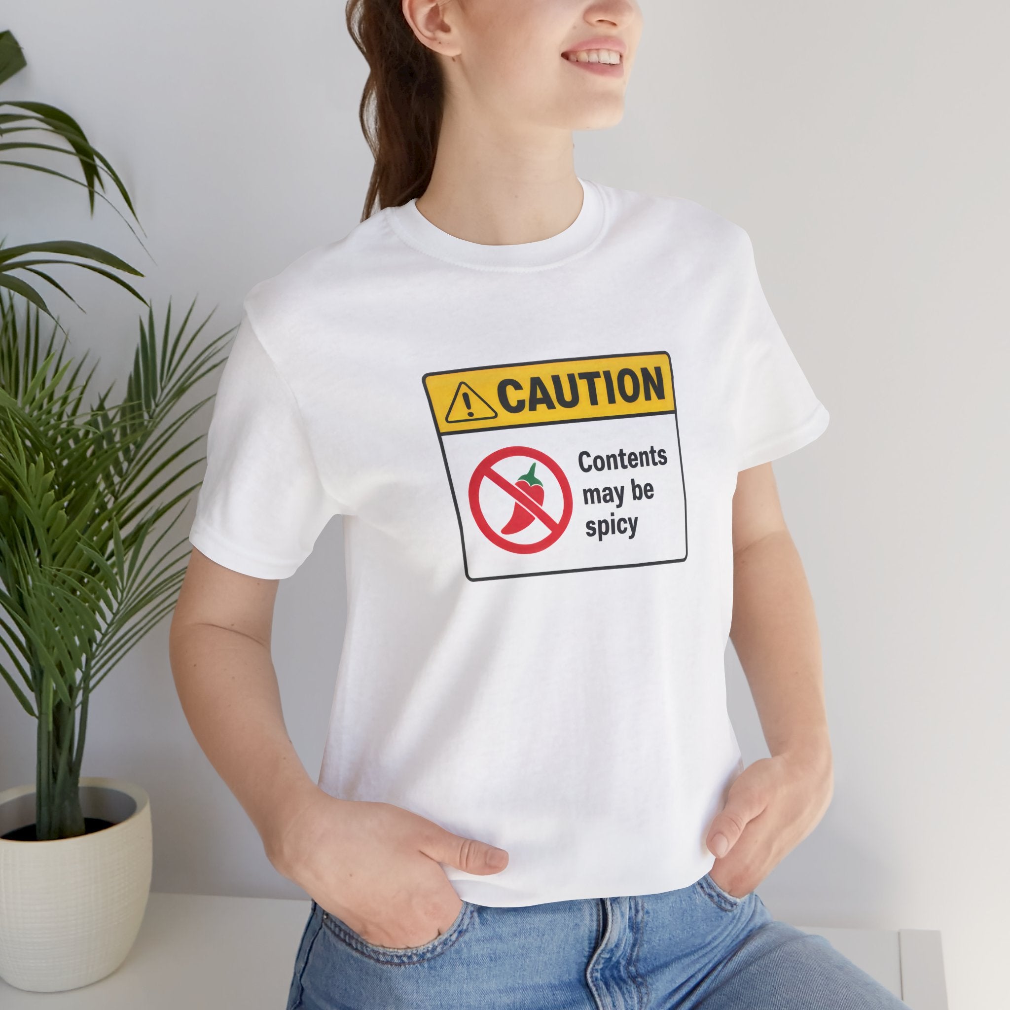 Contents May Be Spicy Short Sleeve Tee