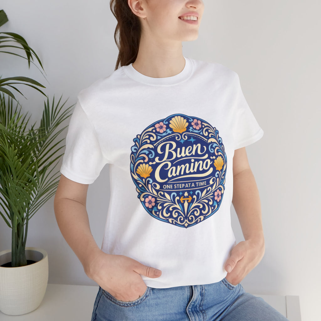 Buen Camino One Step at a Time Short Sleeve Tee