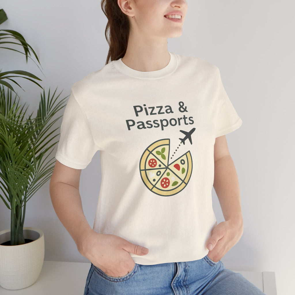Pizza & Passports Short Sleeve Tee