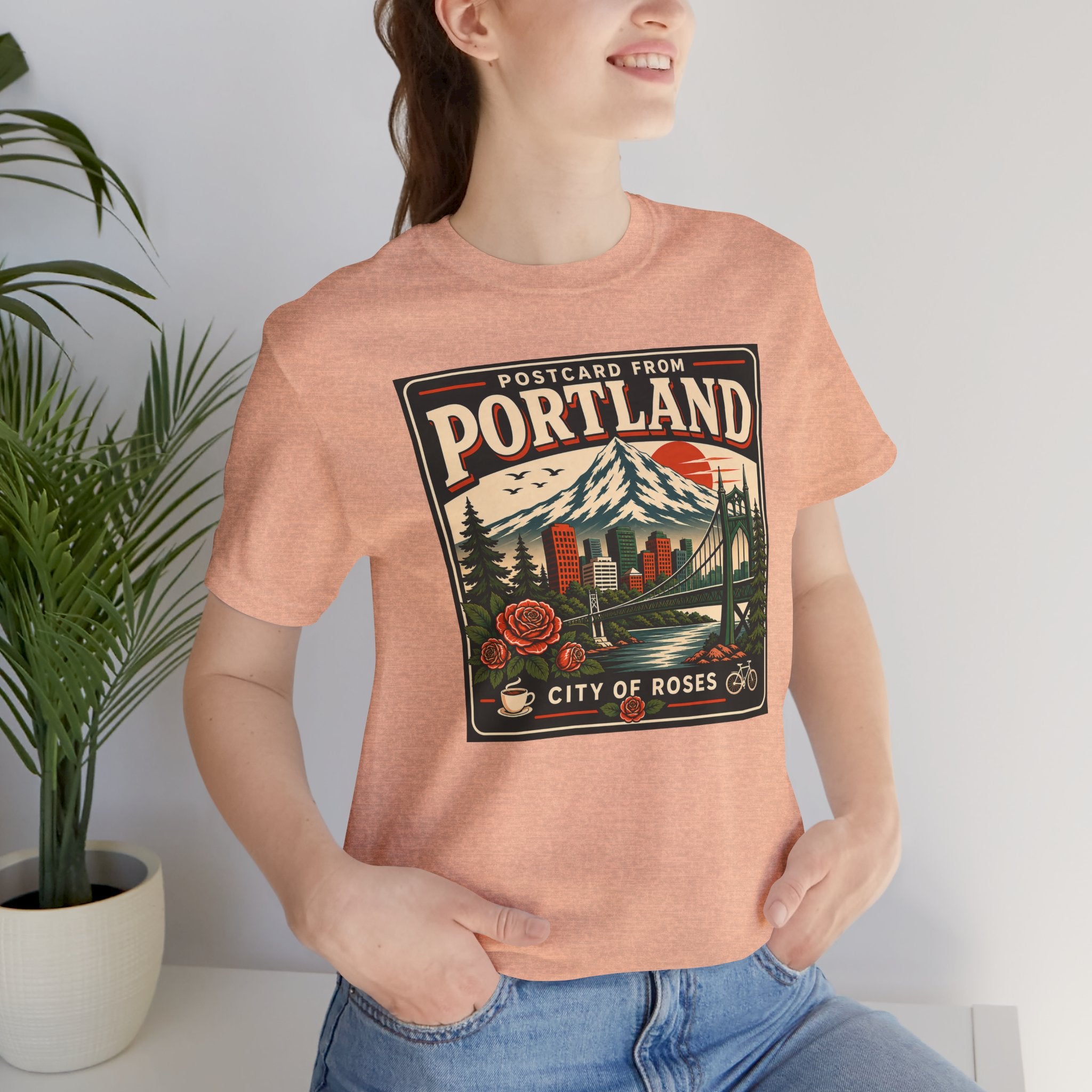 Postcard from Portland Short Sleeve Tee