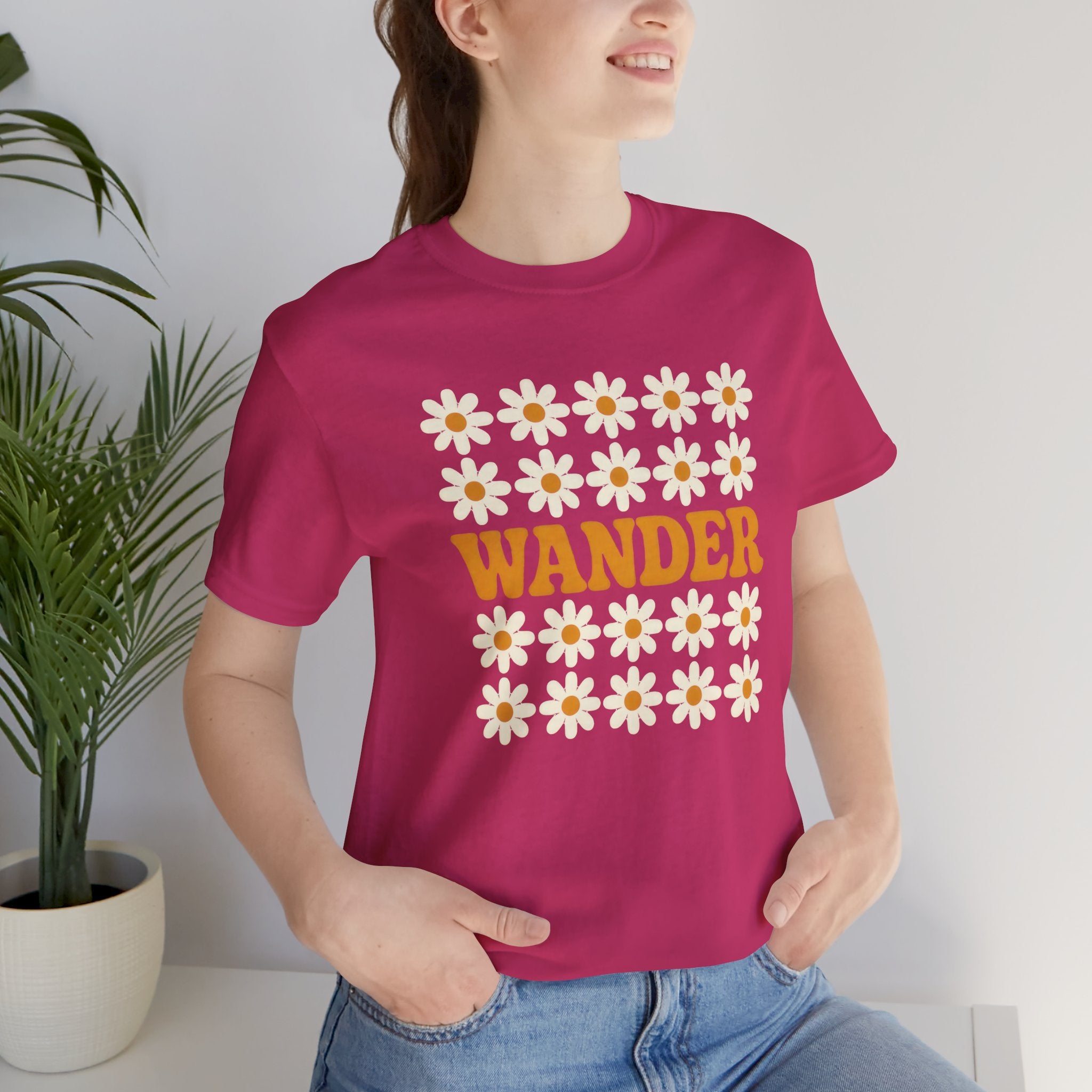 Wander Through the Daisies Short Sleeve Tee