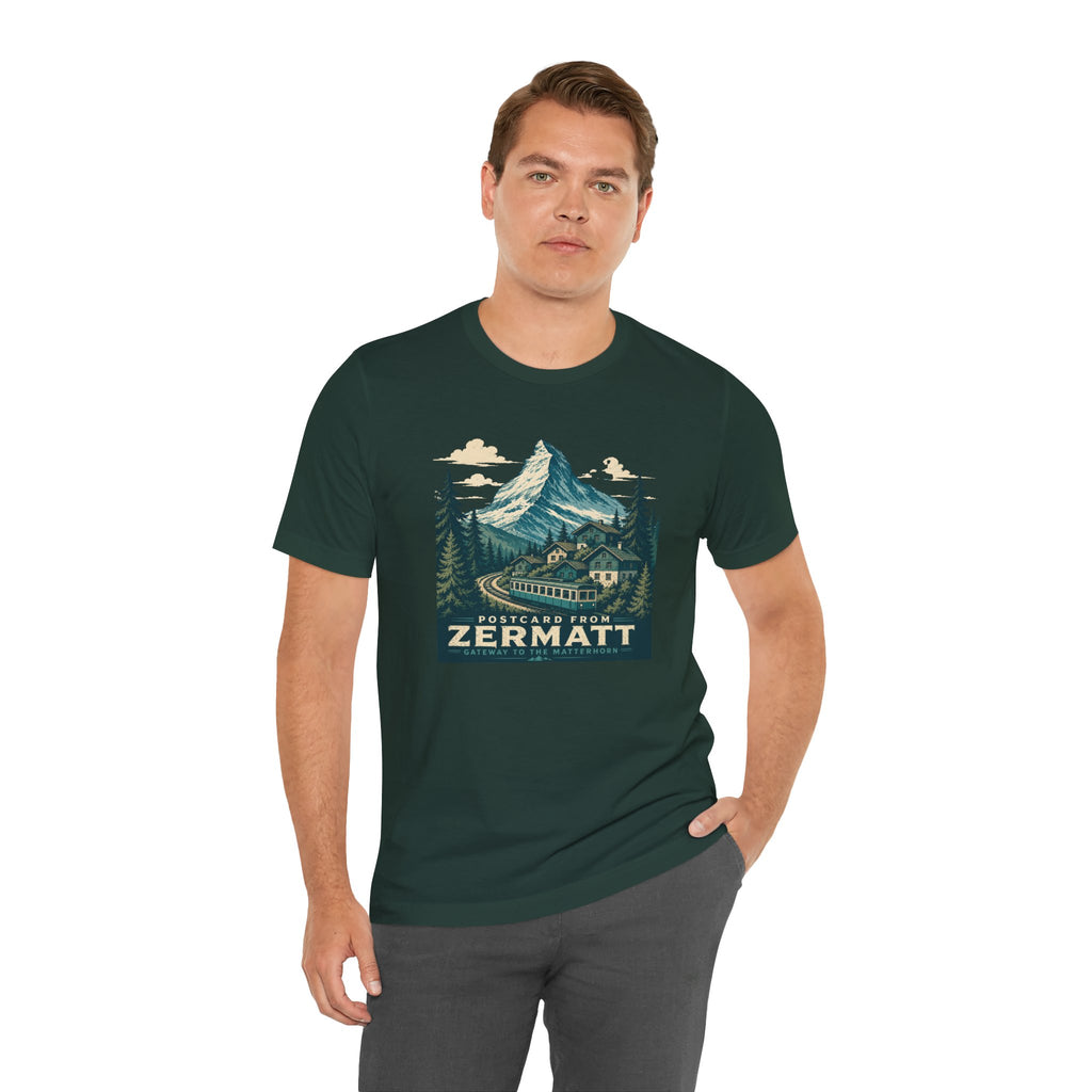 Postcard from Zermatt Short Sleeve Tee