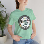 Friends Trip Badge Silver Short Sleeve Tee