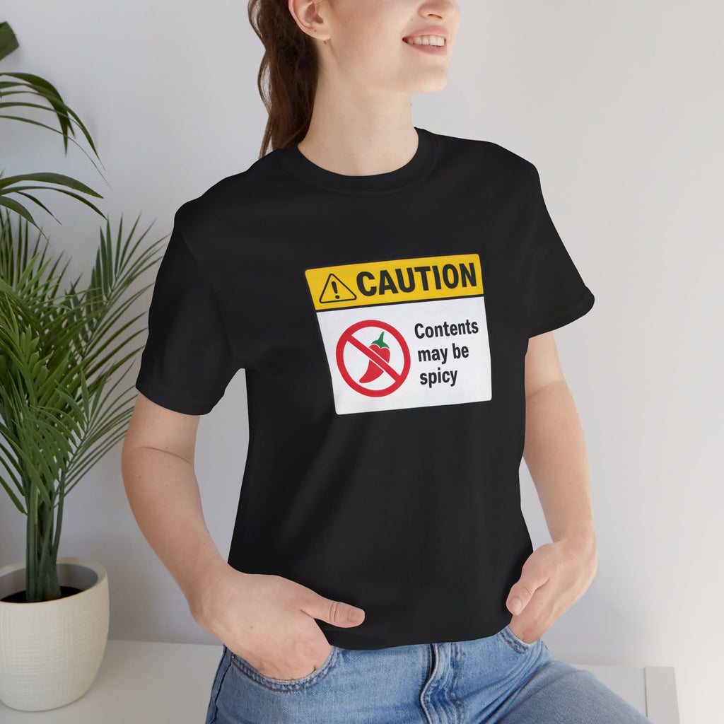 Contents May Be Spicy Short Sleeve Tee
