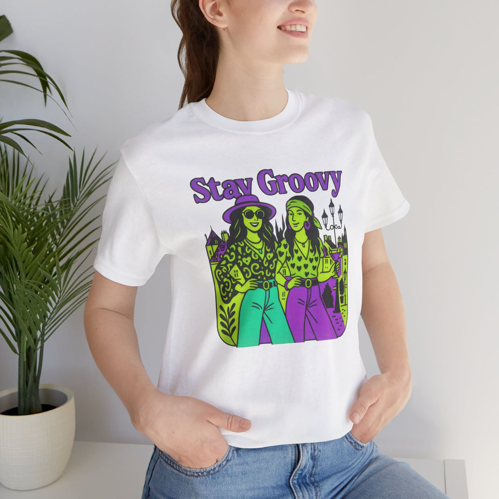 Stay Groovy European Edition Short Sleeve Tee