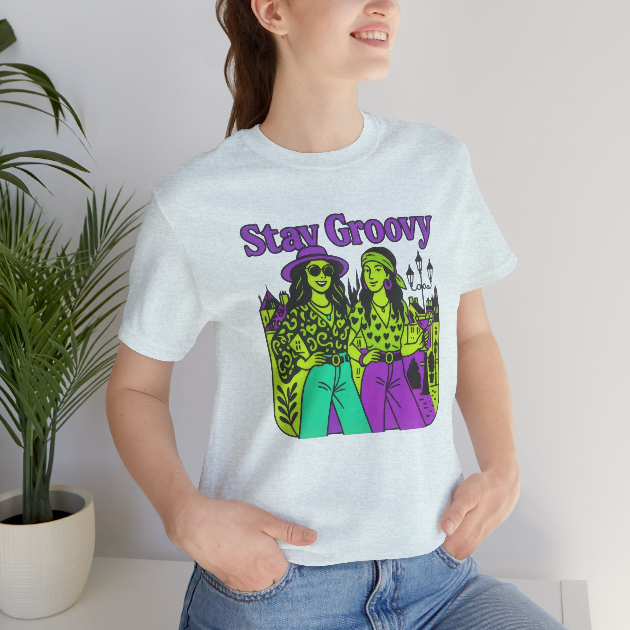 Stay Groovy European Edition Short Sleeve Tee