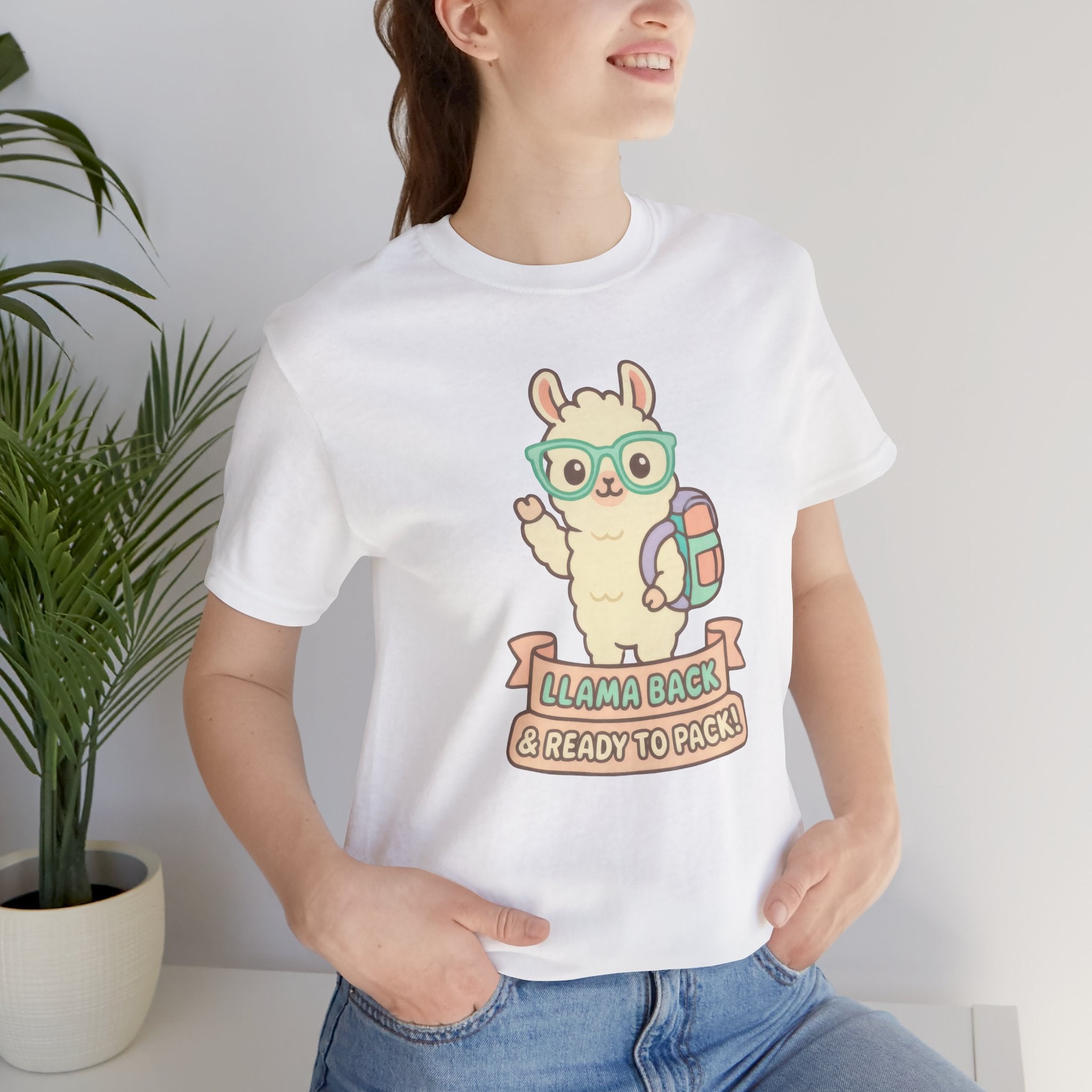 Llama Back & Ready to Pack Short Sleeve Tee