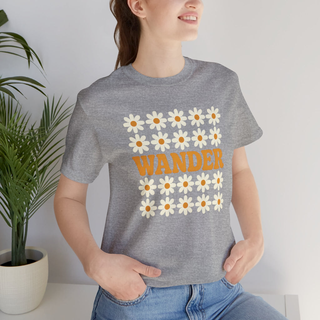 Wander Through the Daisies Short Sleeve Tee