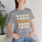 Wander Through the Daisies Short Sleeve Tee