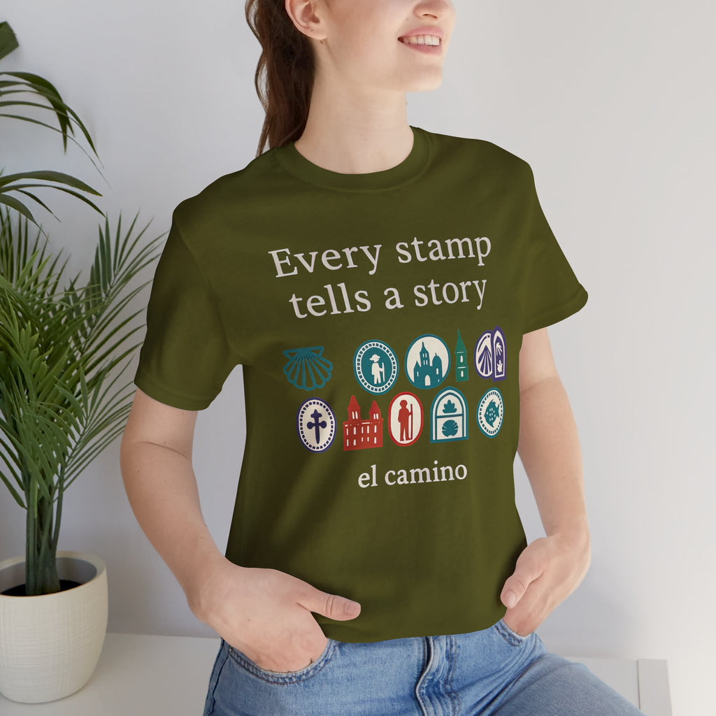 Every Stamp Tells a Story Short Sleeve Tee
