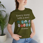 Every Stamp Tells a Story Short Sleeve Tee