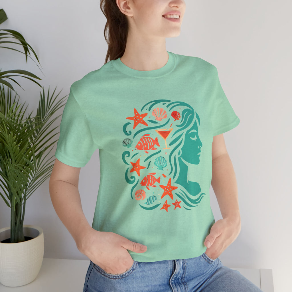 Magical Beach Lady Short Sleeve Tee