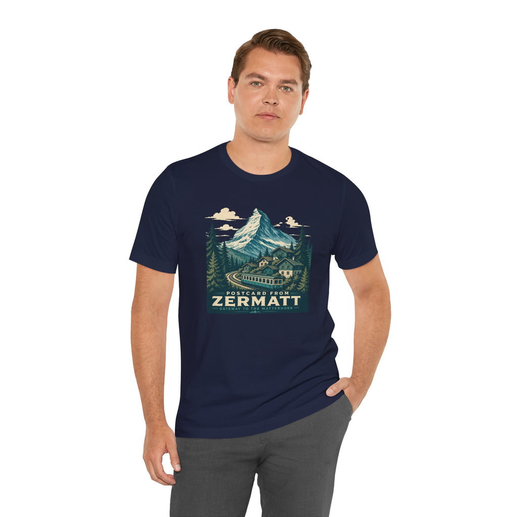Postcard from Zermatt Short Sleeve Tee
