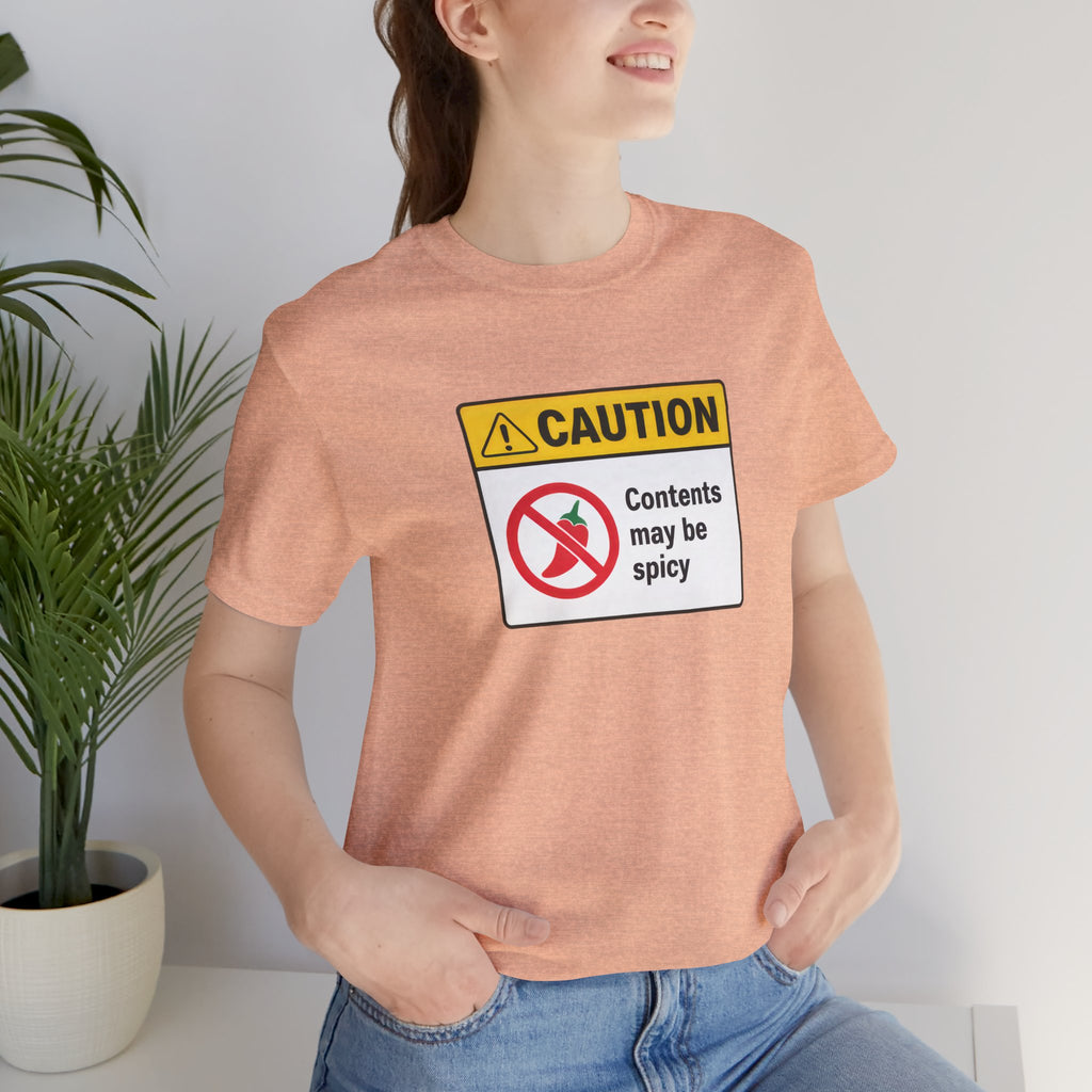 Contents May Be Spicy Short Sleeve Tee