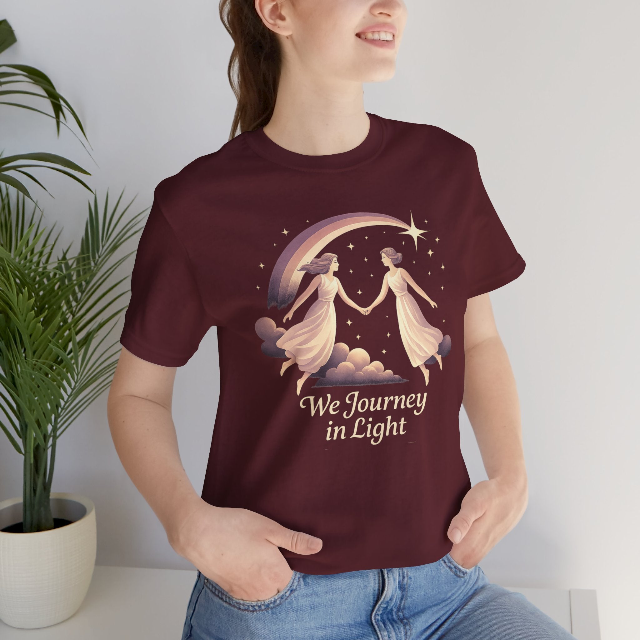 We Journey in Light Short Sleeve Tee