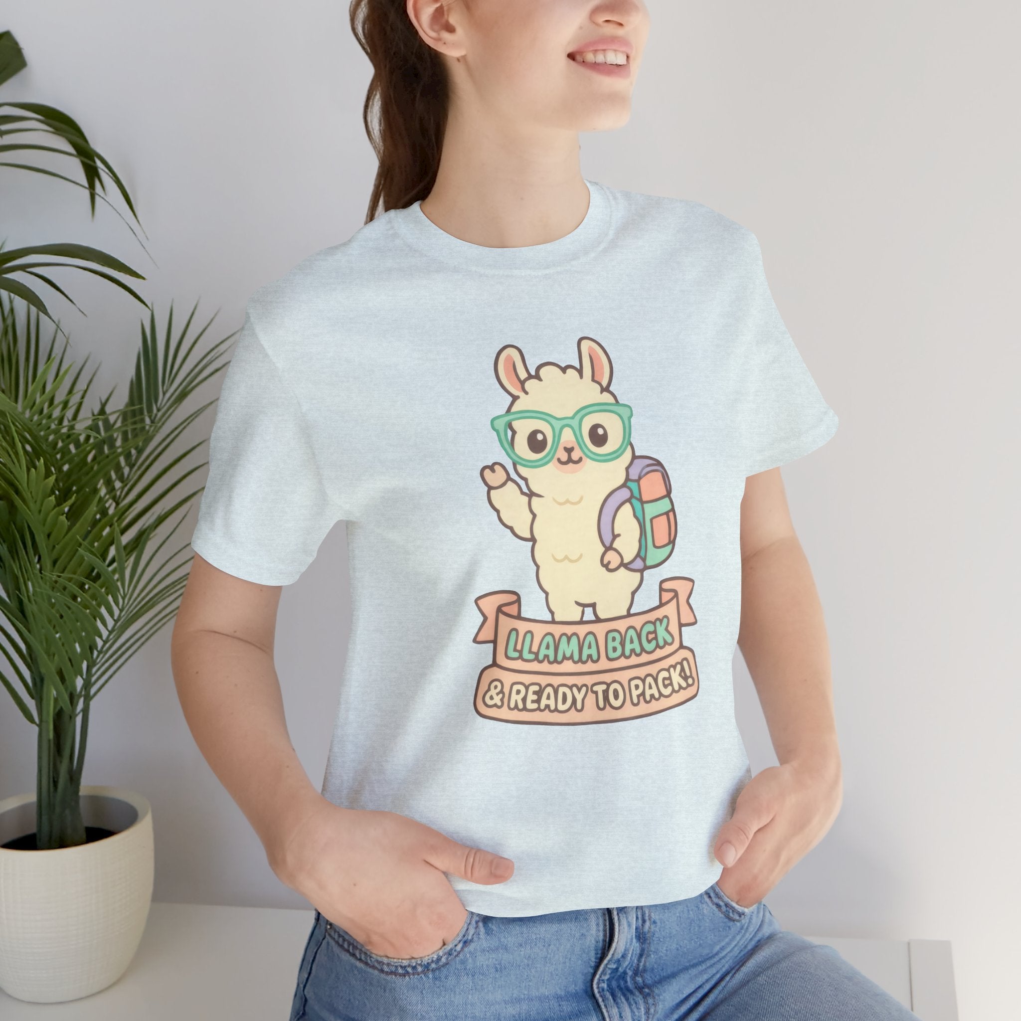 Llama Back & Ready to Pack Short Sleeve Tee