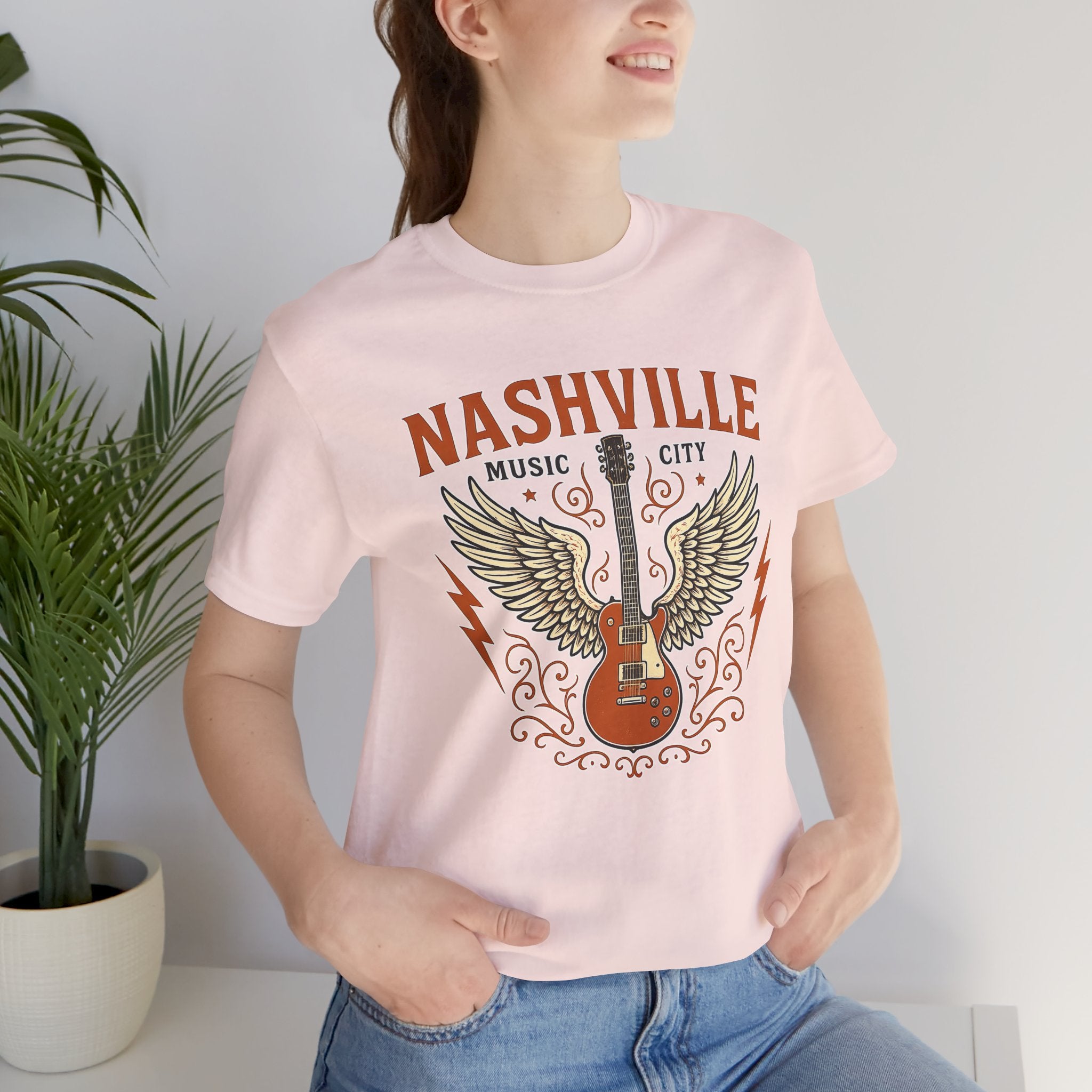 Nashville Music City Short Sleeve Tee