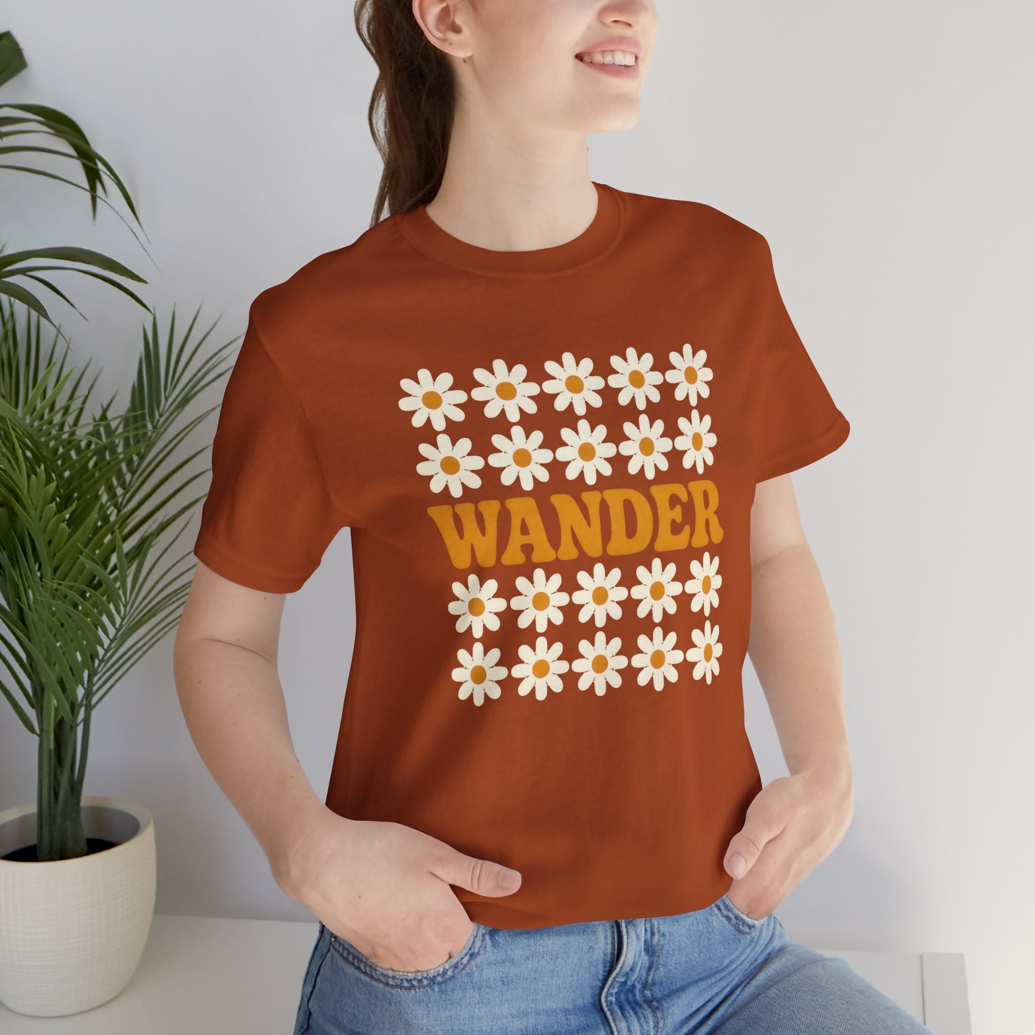 Wander Through the Daisies Short Sleeve Tee