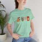 Summer Essentials Cat Short Sleeve Tee