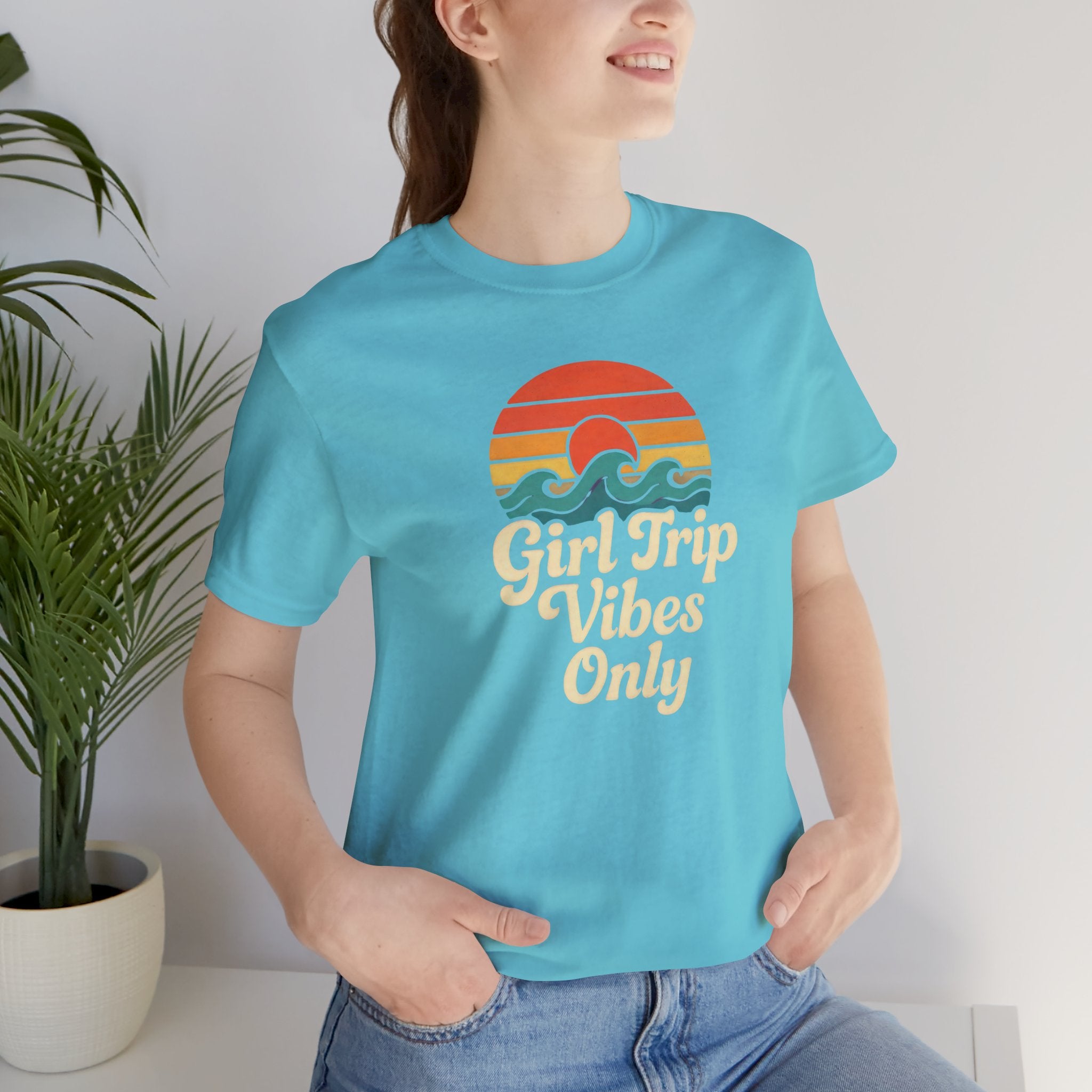Girl Trip Vibes Only Short Sleeve Tee