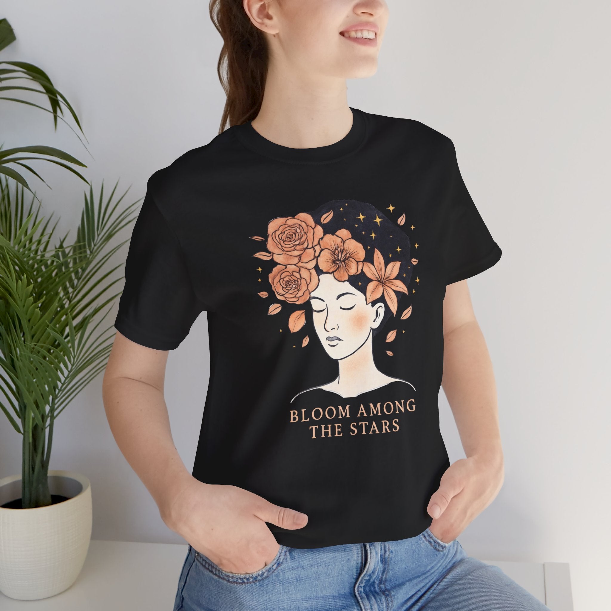 Bloom Among the Stars Short Sleeve Tee