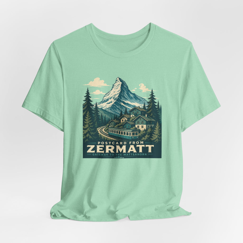 Postcard from Zermatt Short Sleeve Tee