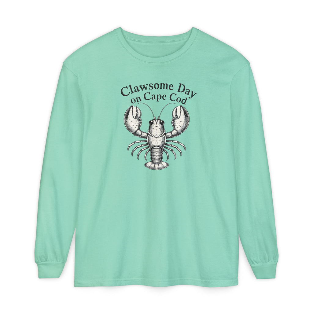 Clawsome Day on Cape Cod Long Sleeve T-Shirt