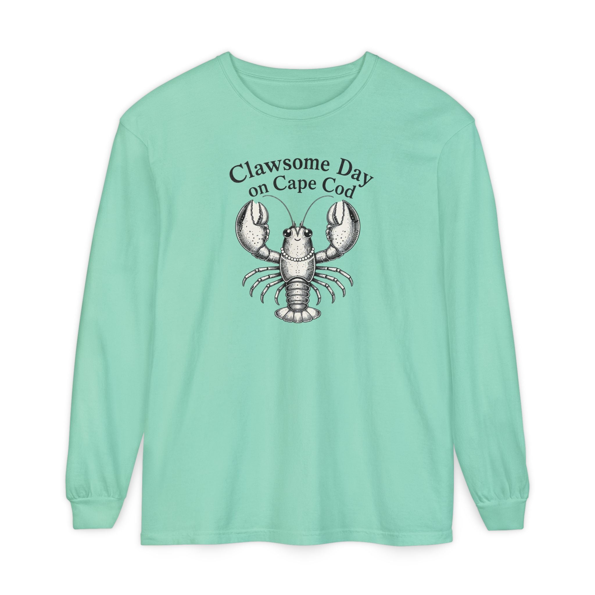 Clawsome Day on Cape Cod Long Sleeve T-Shirt