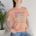 My Travel Bucket List Short Sleeve Tee