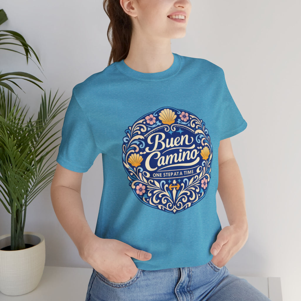 Buen Camino One Step at a Time Short Sleeve Tee
